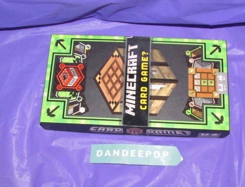Mattel Mojang Minecraft Interactive Card Game Mojang 2015 Toy Complete